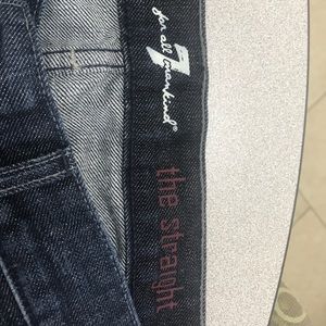 Men’s 7 for all Mankind jeans worn twice